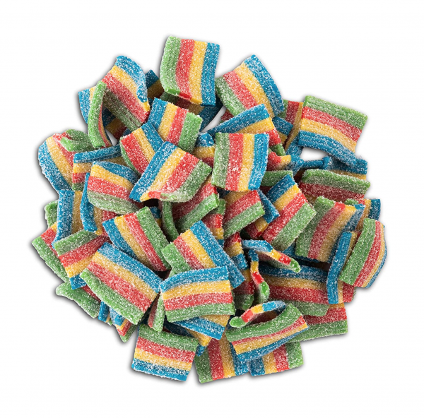 LSD Edible 100ug Rainbow Sour Belts - Buy MDMA Canada